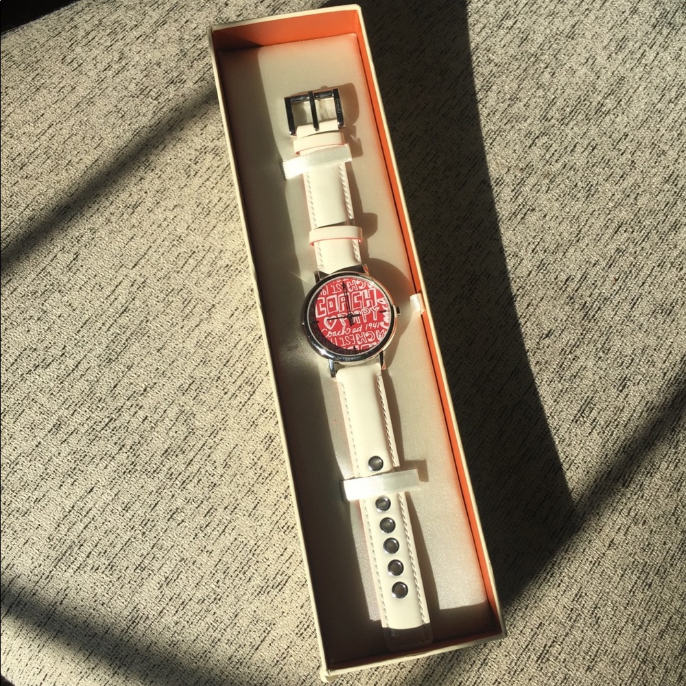 SOLD - NEW Coach Poppy Watch